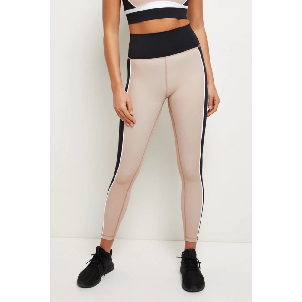 🛍️All Fenix Ivy Taupe/Sand 7/8 Leggings High Rise Compression High Impact